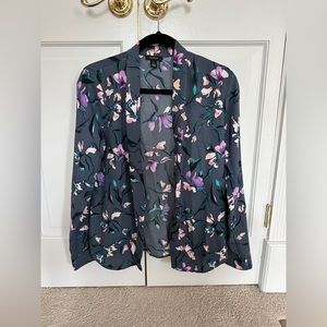 Halogen women shirt floral XS